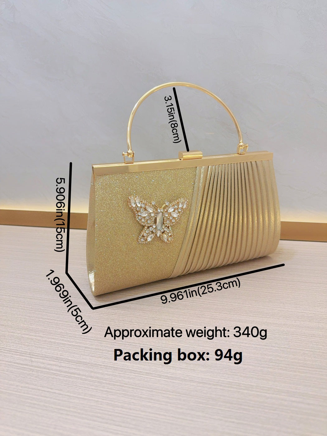 Party Diamond Set Banquet Bag